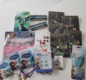 Lot of Disney Princess Costume Jewelry For Girls Princess Party or Gifts